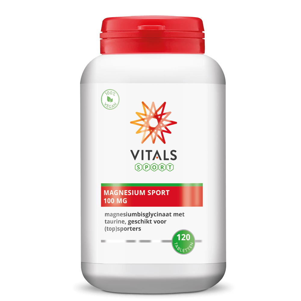 V4348-Magnesium-Sport-100mg-75x190mm-2 Magnesium Sport 100 mg 120 tabletten - Afbeelding 1